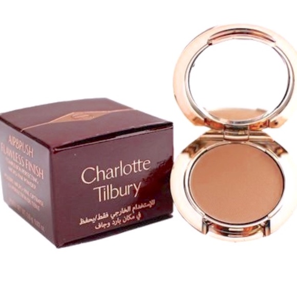 Charlotte Tilbury Airbrush Flawless Finish Setting Powder in MEDIUM Travel size! - Picture 1 of 7